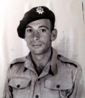 Lance Corporal B Fulton, Italy 1943.