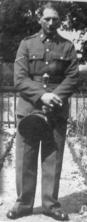 Lance Corporal Reginald Charles Gould c1945