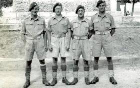 Members of 9 Platoon, C Company, 2nd Parachute Battalion, Altamura, Italy, September/October 1943.