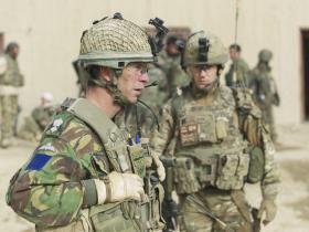 Lt Col Andrew Harrison MBE, CO 2 PARA, Tor Ghai, Afghanistan, 2010