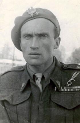 2nd Lt K Malachowski, c1946.