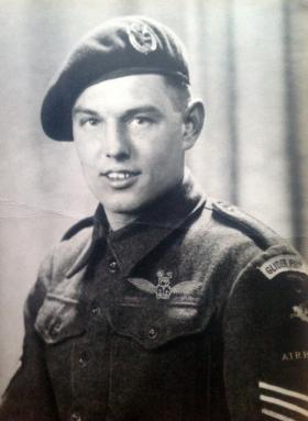Sgt Malcolm Gwinn, Glider Pilot Regiment, c1944. 