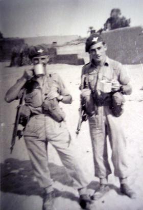 Members of 3 Platoon, A Company, 2 PARA, Ismailia, c1952