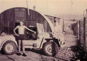 Member of 2 PARA at 'C' Company HQ Aquaba, Jordan 1958