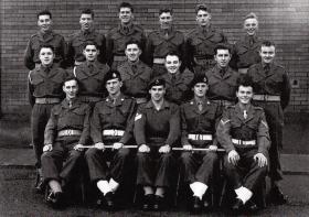  Parachute Training Course 465, Abingdon, 1958.
