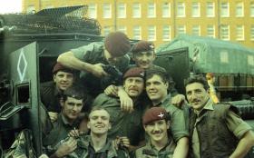 Members of 1 PARA, Northern Ireland, c1970.