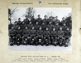 Airborne Establishments N.C.O Instructors School, Potential Training NCO's and Star Cadre No.2 January 1948