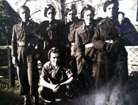Members of the 1st Polish Independent Parachute Brigade, date/location  unknown.