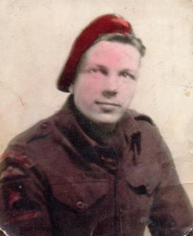 Pte Norman Baxter, 8th Para Battalion, date unknown.
