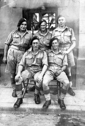Members of 1st Para Bn, North Africa, date unknown.