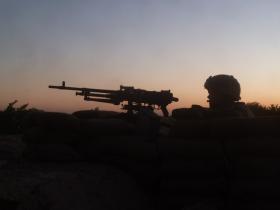 A member of 2 PARA Op Herrick XIII Afghanistan 2011