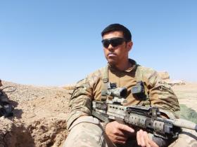 C/Sgt Mark Magreehan 2 PARA Small Strike Team Op Herrick XIII Afghanistan 2011