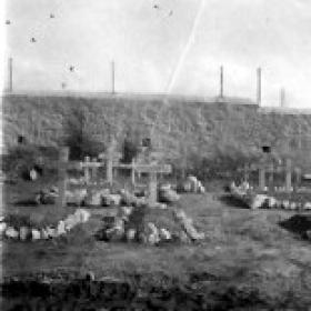 Graves of Soldiers killed in action on Operation Manna, Athens,  January 1945.