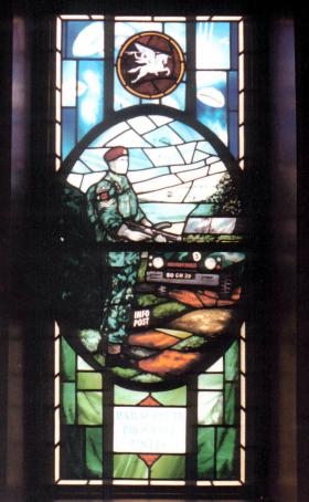 Para Provost Stain Glass Window from Chichester Church