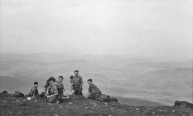PCAU view from the top - Wales, 1958