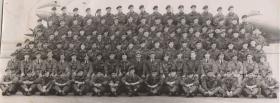 Group Photograph Parachute Training Course No 1 PTS RAF Abingdon 1956