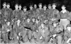 Paratroopers from Guards Parachute Coy on Operation Foxhunter, Cyprus, 1956