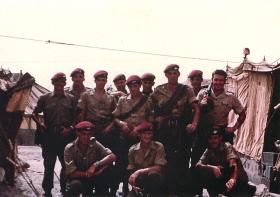 Paratroopers in Tented Camp, Aden, 1967
