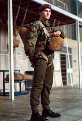 Private John B  Pashley. 437 Platoon,  Depot Para, 1977.