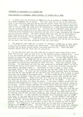 Personal account from Pte Morrell of C Coy, 2 PARA describing the assault on Goose Green, May 1982