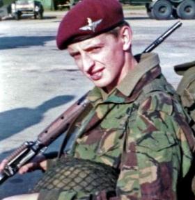 Pte Peter Buswell, 4 PARA, 1981.