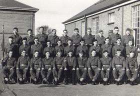 1 Platoon, Pre Para course at Aldershot, November 1953.