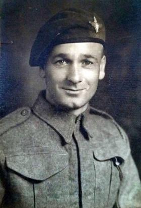 Pte Eric Champion, 3rd Para Bn, date unknown.
