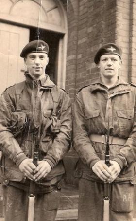 Pte Ivan Locke and Colleague 3 PARA 1950s