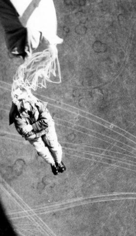 Parachuting, RAF Abingdon, 1960s.