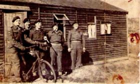 Members of 8th Battalion possibly Tilshead camp c1943