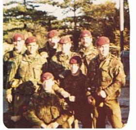 Members of 10 PARA Recruit Training Wing, 1979.