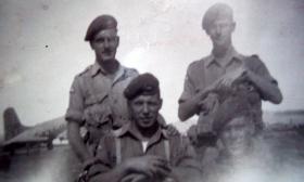 Members of 2 PARA ready for Egypt, 1951