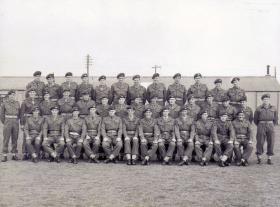 Group photograph of members of the 11th Parachute Bn TA 1950s