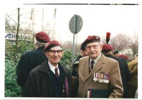 Robert Hill with Colonel 'Tod' Sweeney MC 
