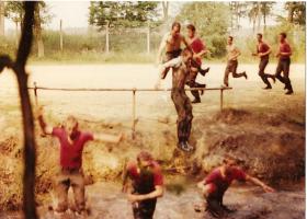 10 PARA Training Wing Steeple Chase Aldershot July 1983