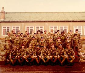 Junior Brecon with good 4 and 10 PARA presence, September 1980.