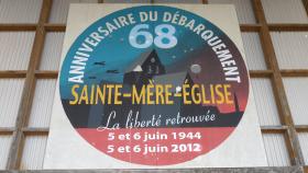 Logo for the commemoration of the 68th Anniversary of D-Day, 2012.