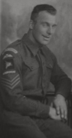 Sgt Kenneth Howard, July 1944.