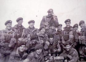 Members of 16th Para Bde on a Signal course, c1952.