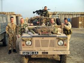  2 PARA, Sniper Platoon's WMIK Iraq, 2005.