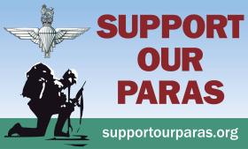Support Our Paras Charity Logo