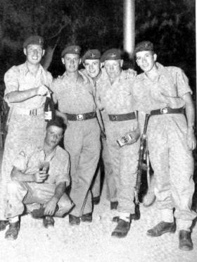 Members of 2 PARA, Amman Jordan, 1958.