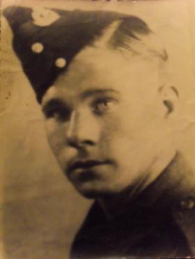 Pte Christopher Frederick Sutton before joining7th Parachute Bn
