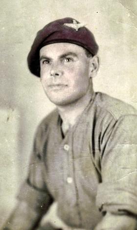 Pte Ted Few, Italy, September 1943.