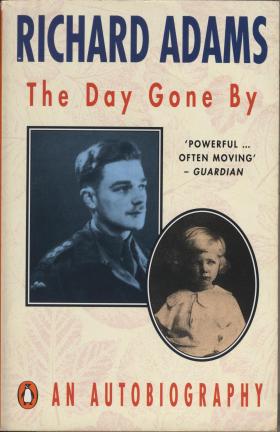 Front cover of Richard Adam's autobiography, 'The Day Gone By'.