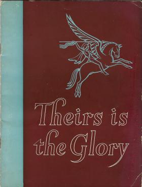 Booklet cover sold at 'Theirs is the Glory' premiere to raise money for the Airborne Forces Security Fund, 1946