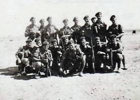 Members of D Company, 1 PARA, 1951.