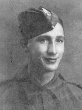 Pte William F Lakey, date unknown.