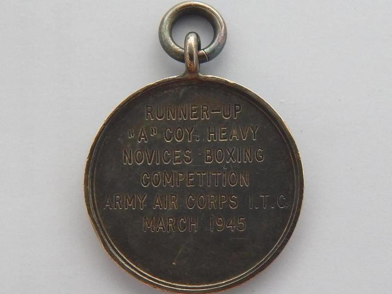 Boxing medal 1945