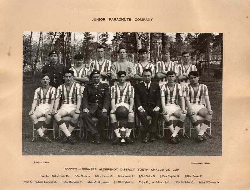 Winners of the Aldershot District Youth Challenge Cup 1965 